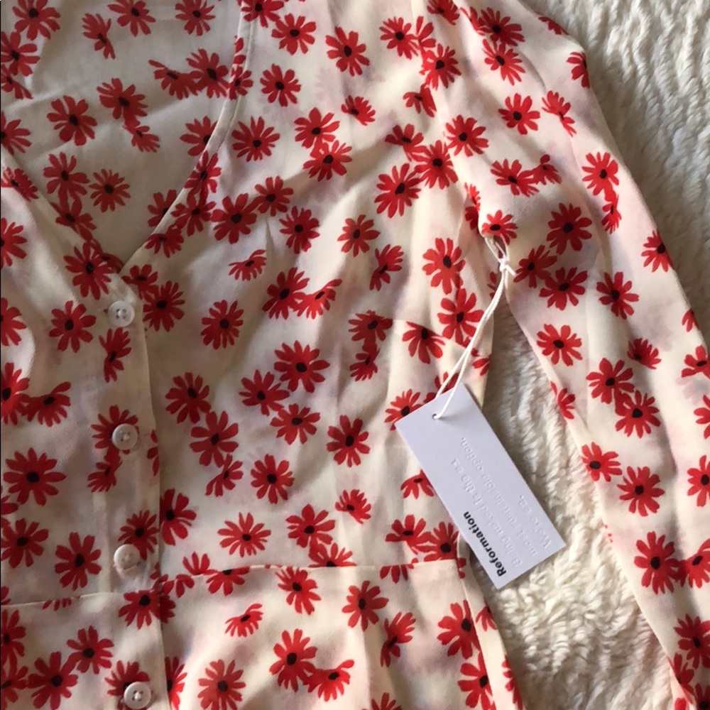 NEW Reformation Jemma Top - Picture 7 of 8